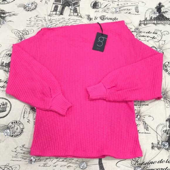 Gibson Marilyn Off The Shoulder Sweater - Picture 4 of 7
